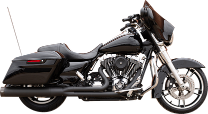 S&S CYCLE 2-into-1 Sidewinder Exhaust System - 50 State - Black - Touring '07-'16 550-0772