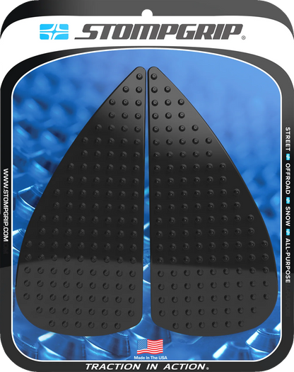 STOMPGRIP Tank Grips - Volcano - Black - KTM - RC 8C '22-'24 55-10-0197B