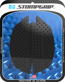 STOMPGRIP Tank Grips - Volcano - Black - Yamaha - MT '22-'25 55-10-0203B