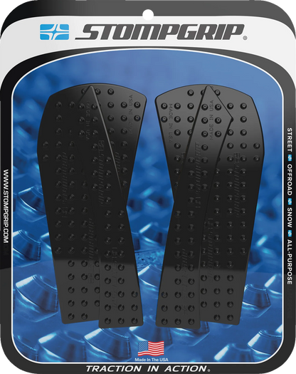 STOMPGRIP Tank Grips - Volcano - Black - KTM - Adventure '23-'25 55-10-0206B