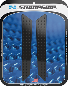 STOMPGRIP Tank Grips - Volcano - Black - Triumph - Tiger '22-'25 55-10-0208B