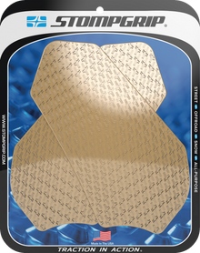 STOMPGRIP Tank Grips - Icon - Clear - Suzuki - GS '11-'25 55-14-0057C