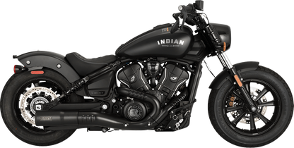 VANCE & HINES Hi-Output Slip-On Muffler - Black - Indian Scout/Bobber 48627