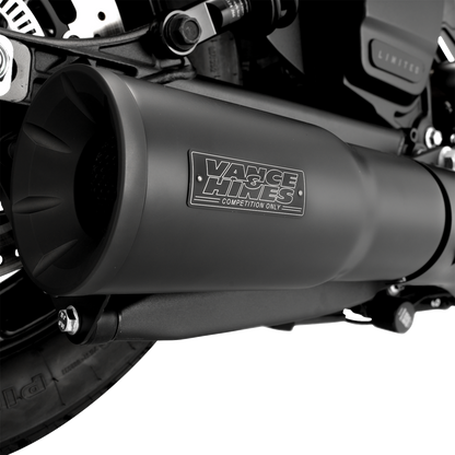 VANCE & HINES Hi-Output Slip-On Muffler - Black - Indian Scout/Bobber 48627
