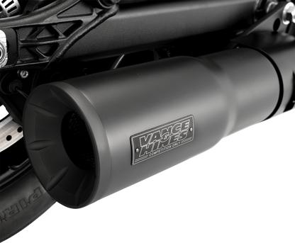 VANCE & HINES Hi-Output Slip-On Muffler - Black - Indian Scout/Bobber 48627