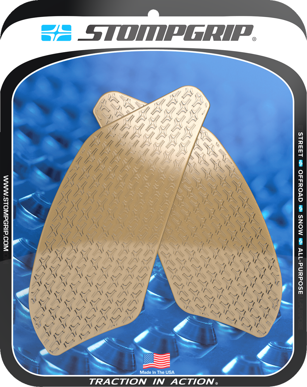 STOMPGRIP Tank Grips - Icon - Clear - BMW - G '21-'25 55-14-0200C