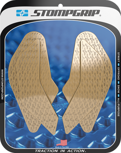 STOMPGRIP Tank Grips - Icon - Clear - Suzuki - GS '24-'25 55-14-0210C