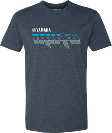 YAMAHA APPAREL Yamaha Racing Moto T-Shirt - Navy - XL TEE YAMAHA RACING MO
