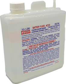 YUASA Battery Acid - 32 oz. YUAACID32BOX