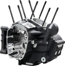 S&S CYCLE Crankcase - MK-Series "B" - Black - M8 Softail 310-1326
