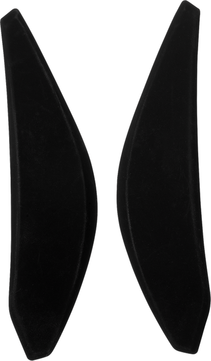 ICON Domain™ Forehead Vent Switches - Rubatone Black 0133-1470