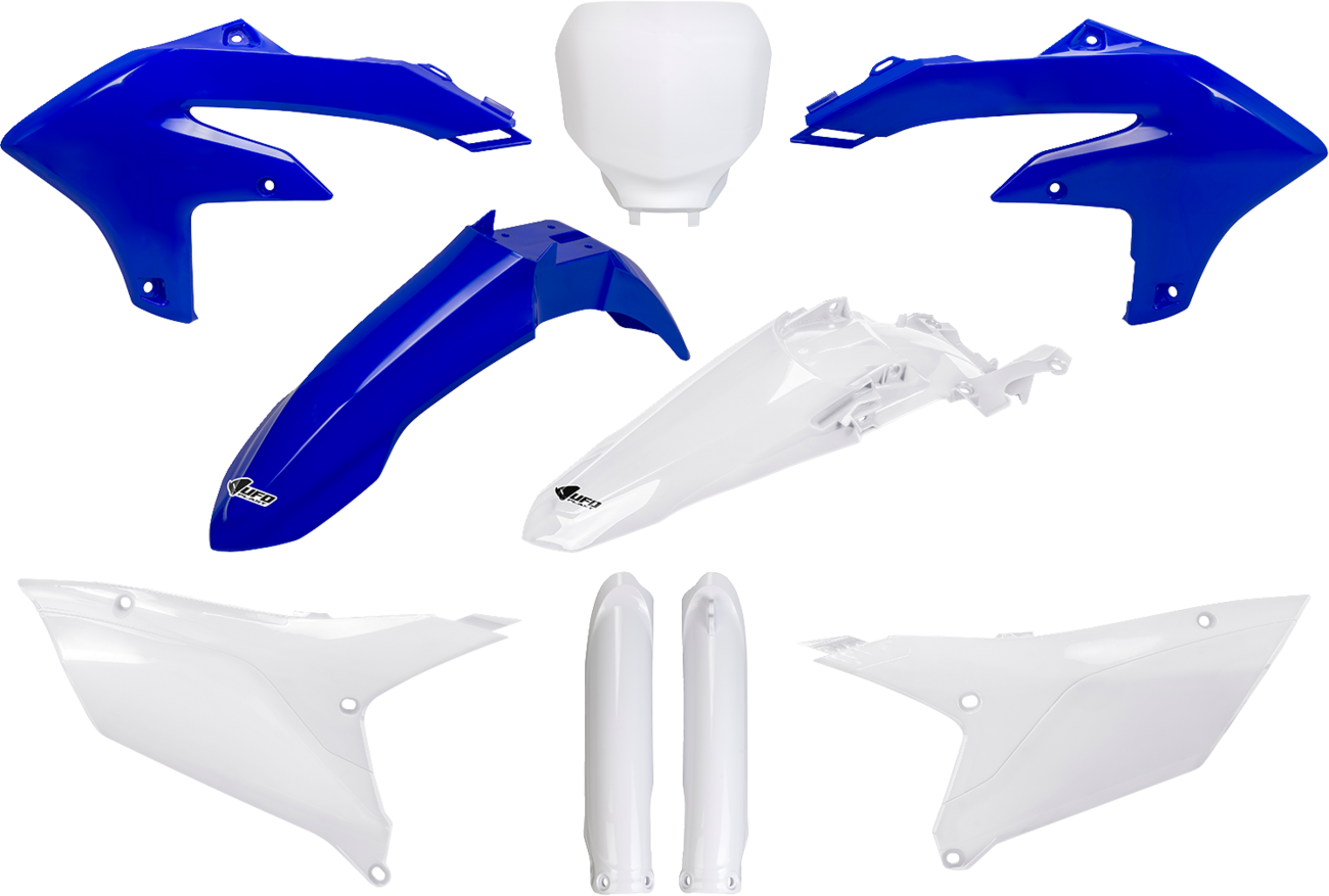 UFO Body Kit - Blue/White - Yamaha - YZ '23-'25 YAKIT326F@111