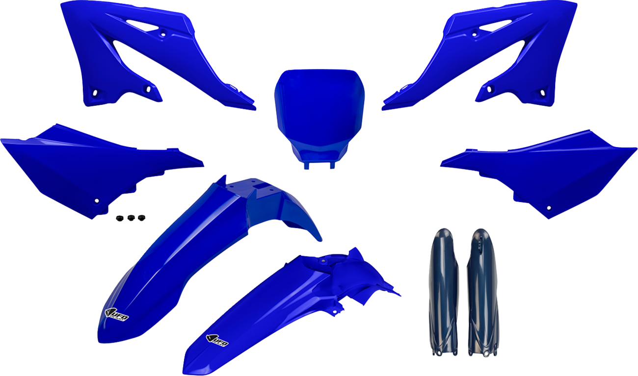 UFO Restyle Body Kit - '24-'25 OEM Blue/Black - Yamaha - YZ '22-'26 YAKIT335F@999C