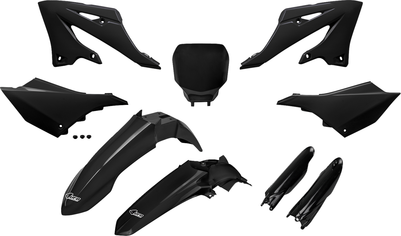UFO Restyle Body Kit - Black - Yamaha - YZ '22-'26 YAKIT335F@001
