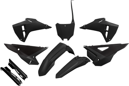 UFO Restyle Body Kit - Black - Honda - CRF '21-'24 HOKIT128F@001