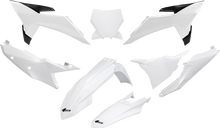 UFO Body Kit - '20-'26 White/Black - KTM - SX '25-'26 KTKIT532@042