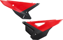 UFO Side Panels - '25 OEM Red/Black - Honda - CRF 250 R/RX HO05621@999