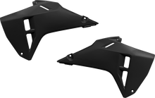 UFO Radiator Covers - Black - Honda - CRF 250 R/RX HO05619#001