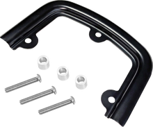 SADDLEMEN Sissy Bar Pad Bracket - Black 15725B