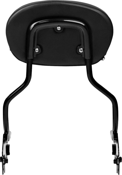 SADDLEMEN Sissy Bar Pad Bracket - Black 15725B