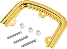 SADDLEMEN Sissy Bar Pad Bracket - Gold 15725GO