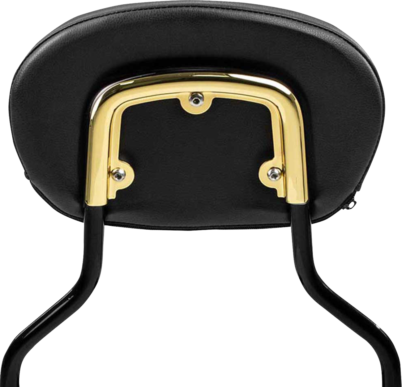 SADDLEMEN Sissy Bar Pad Bracket - Gold 15725GO