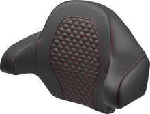 SADDLEMEN Tour Pak - Dragon Scale - Red Stitch - FLH/FLT '14-'24 814-07-15504