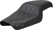 SADDLEMEN Profiler™ Seat - XL - Lattice Stitch - Black - Sportster S '21-'25 821-36-149