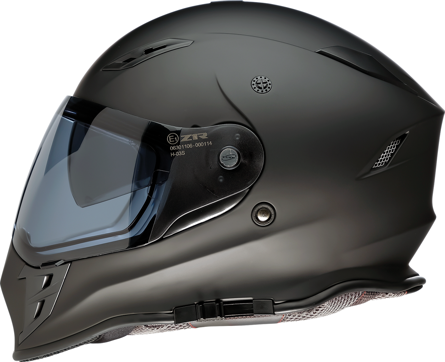 Z1R Nemesis Helmet - Smoke - Flat Black - Large 0140-0449