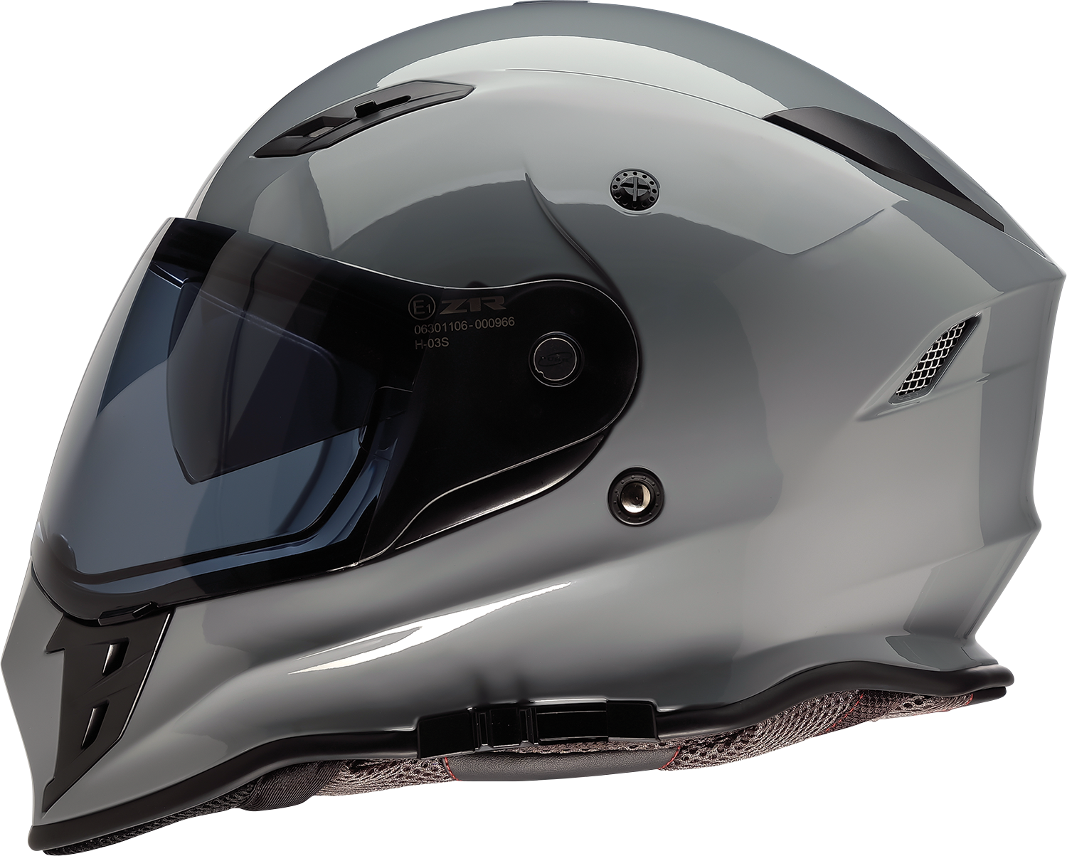 Z1R Nemesis Helmet - Smoke - Nardo - XL 0140-0456