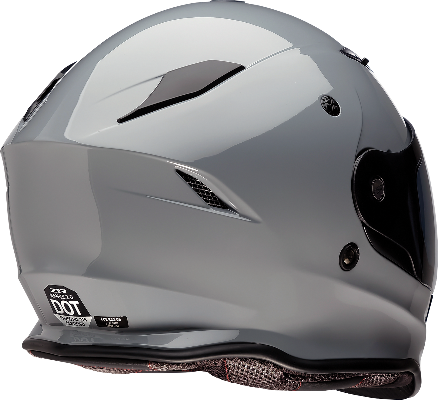 Z1R Nemesis Helmet - Smoke - Nardo - Large 0140-0455
