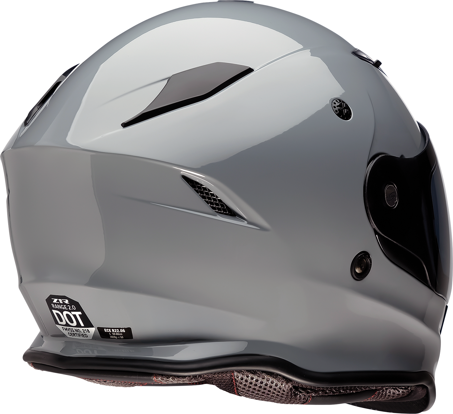 Z1R Nemesis Helmet - Smoke - Nardo - 2XL 0140-0457