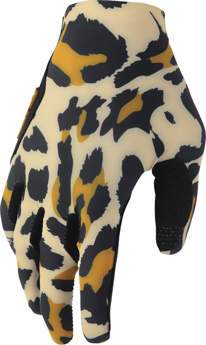 THOR Women's Sportmode Cheetah Gloves - Tan/Black - Medium 3331-0309