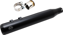 S&S CYCLE 2-into-1 Swindler Exhaust Conversion Kit - 4" - Black - M8 Touring 550-1139