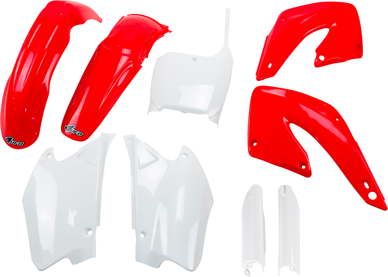 UFO Body Kit - OEM Red/White - Honda - CR '00-'01 HOKIT100F@999