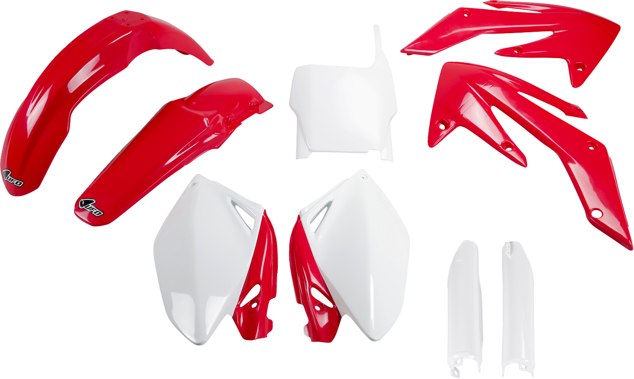 UFO Body Kit - OEM Red/White - Honda - CRF '06-'07 HOKIT105F@999