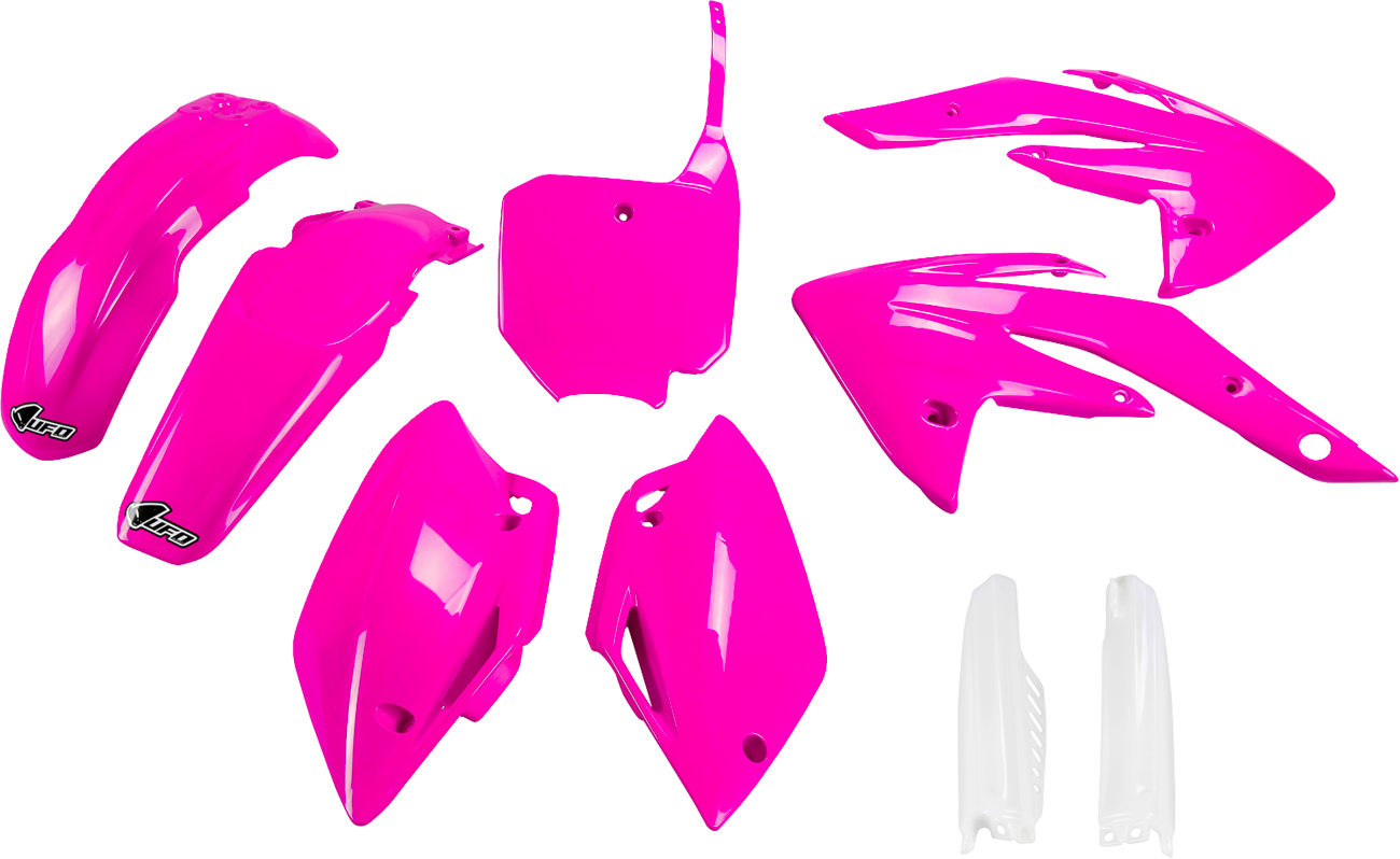UFO Body Kit - Neon Pink/White - Honda - CRF '07-'25 HOKIT111F@P