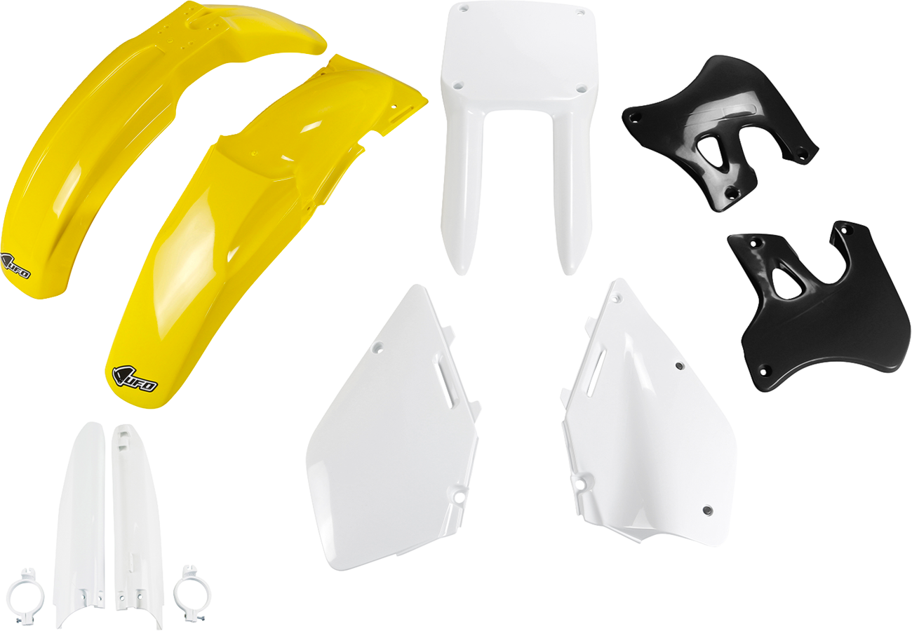 UFO Body Kit - OEM Yellow/White/Black - Suzuki - RM '96-'98 SUKIT393F@999