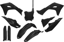 UFO Body Kit - Black - Kawasaki - KX '24-'26 KAKIT231F@001