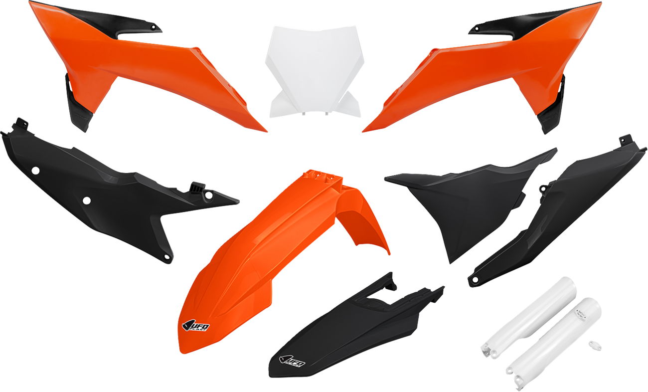 UFO Body Kit - Orange/Black/White - KTM - SX '25 KTKIT532F@111