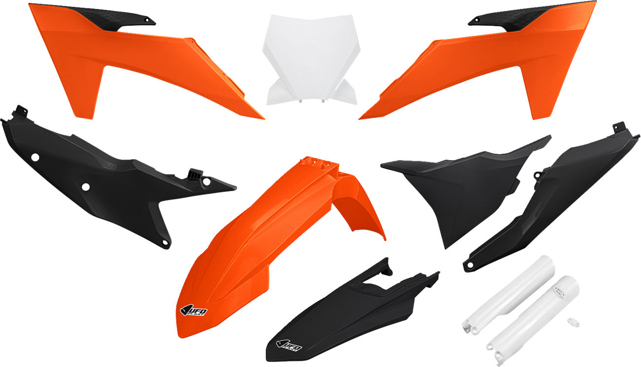 UFO Body Kit - Orange/Black - KTM - SX '23-'24 KTKIT529F@111