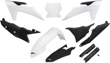 UFO Body Kit - White/Black - KTM - SX '23-'24 KTKIT529F@222