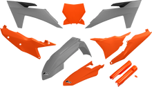 UFO Body Kit - Gray/Orange - KTM - SX '23-'24 KTKIT529F@555