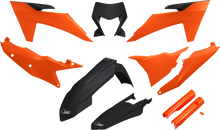 UFO Body Kit - Orange/Black - KTM - EX '24-'25 KTKIT530F@333