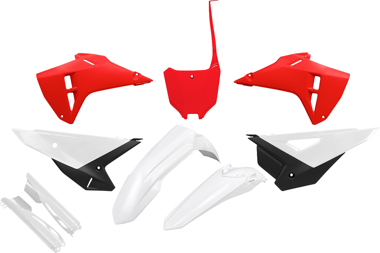 UFO Body Kit - White/Red/Black - Honda - CRF '25-'26 HOKIT127F@333