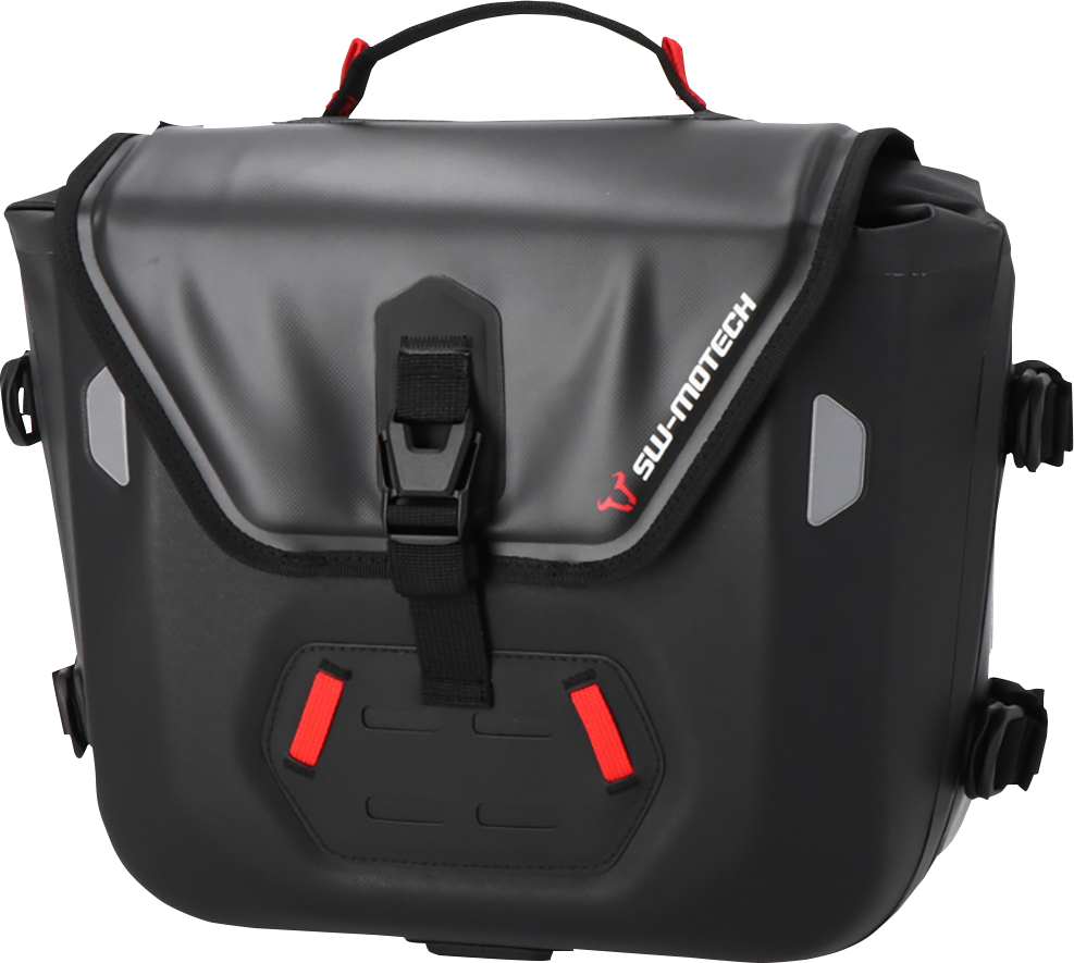 SW-MOTECH SysBag Waterproof Side Bag - Small - 12 to 16 Liter - with Left Adapter Plate BC.SYS.00.004.12000L