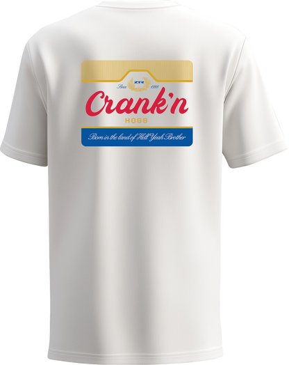 Z1R Hogs Crank'n T-Shirt - White - 2XL 3030-25320