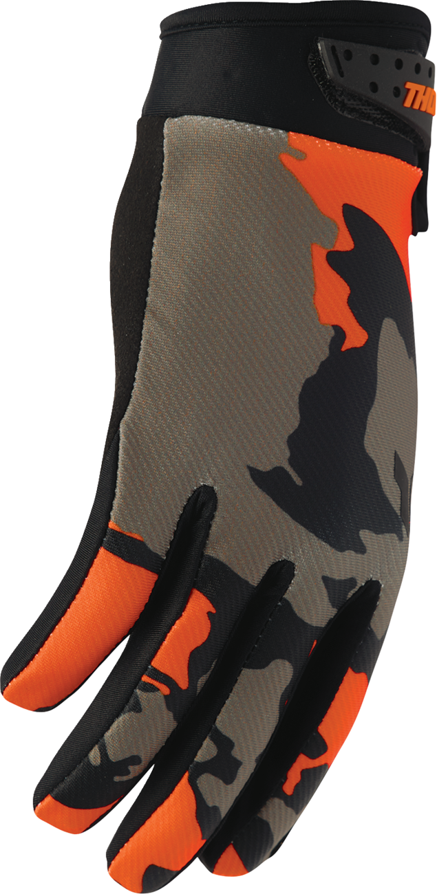 THOR Launchmode Hunter Gloves - Orange/Black - XS 3330-8521