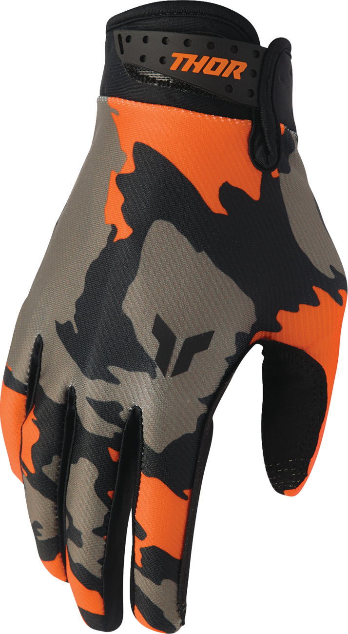 THOR Launchmode Hunter Gloves - Orange/Black - 2XL 3330-8527