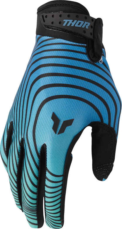 THOR Launchmode Identity Gloves - Teal/Black - XL 3330-8532